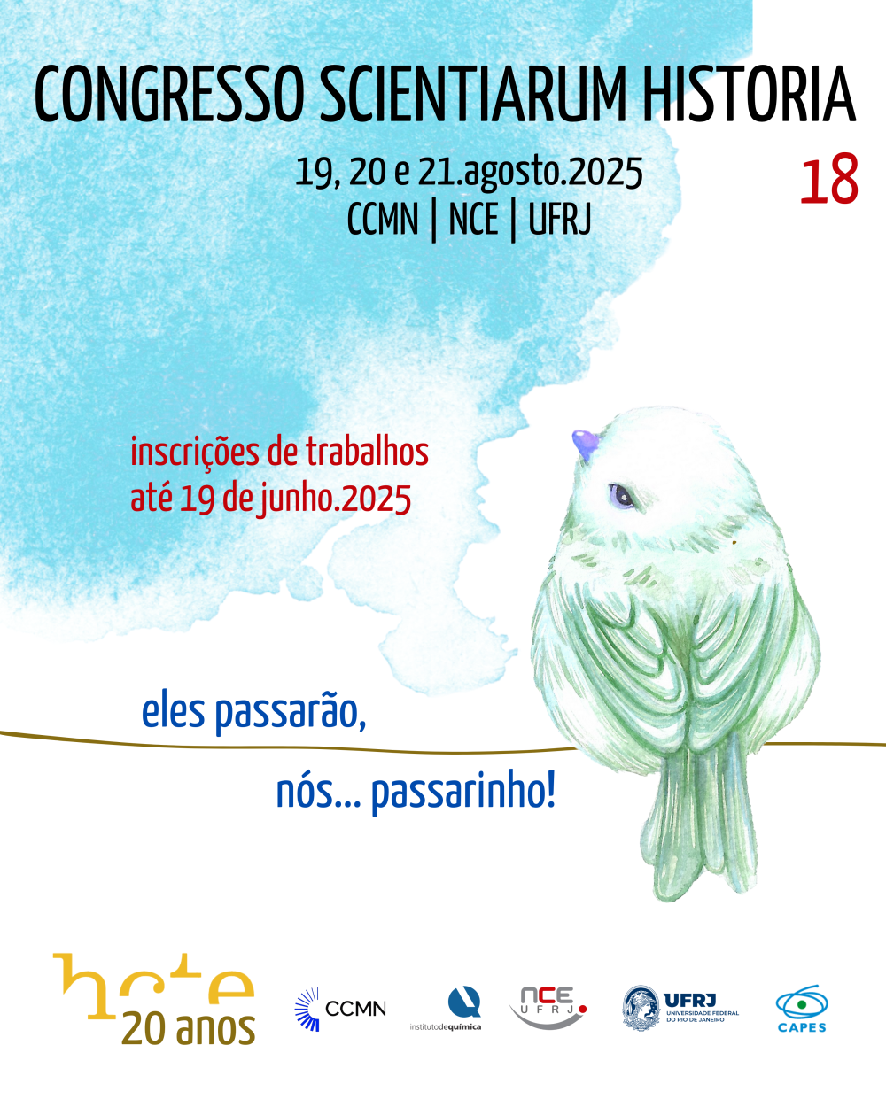 Site do Congresso Scientiarum Historia